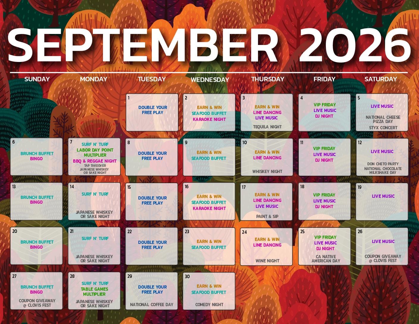 September 2026 Calendar